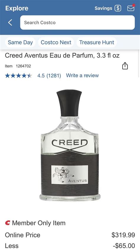 aventus creed costco.